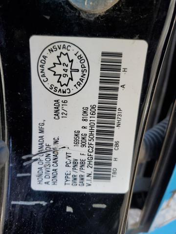 2017 HONDA CIVIC LX - 2HGFC2F50HH011606