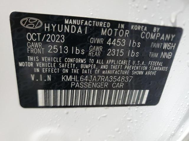 VIN KMHL64JA7RA354837 2024 HYUNDAI SONATA no.12