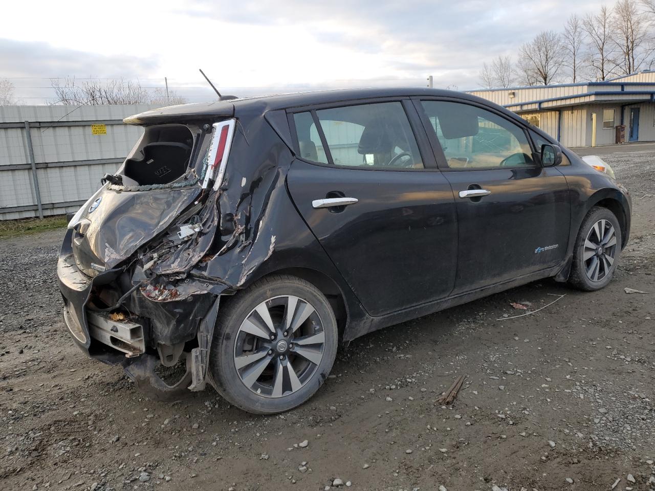 Lot #3024850425 2015 NISSAN LEAF S