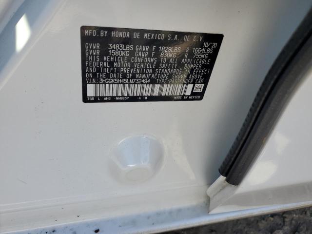 2020 HONDA FIT LX - 3HGGK5H45LM732494