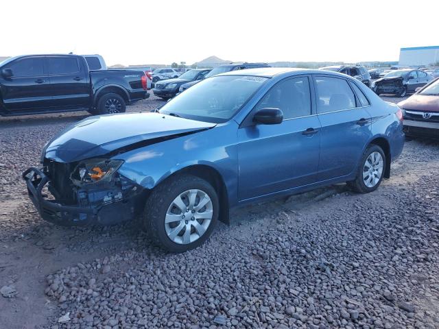 SUBARU IMPREZA 2. 2008 blue  gas JF1GE61658H518825 photo #1