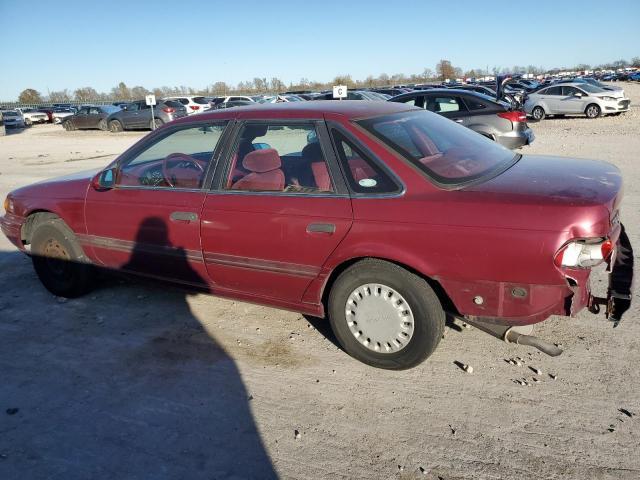 FORD TAURUS GL 1993 maroon  gas 1FACP52U3PA282781 photo #3