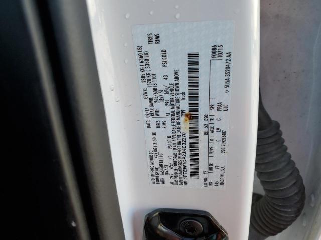 2018 FORD F150 SUPER - 1FTEW1CP2JKC32270