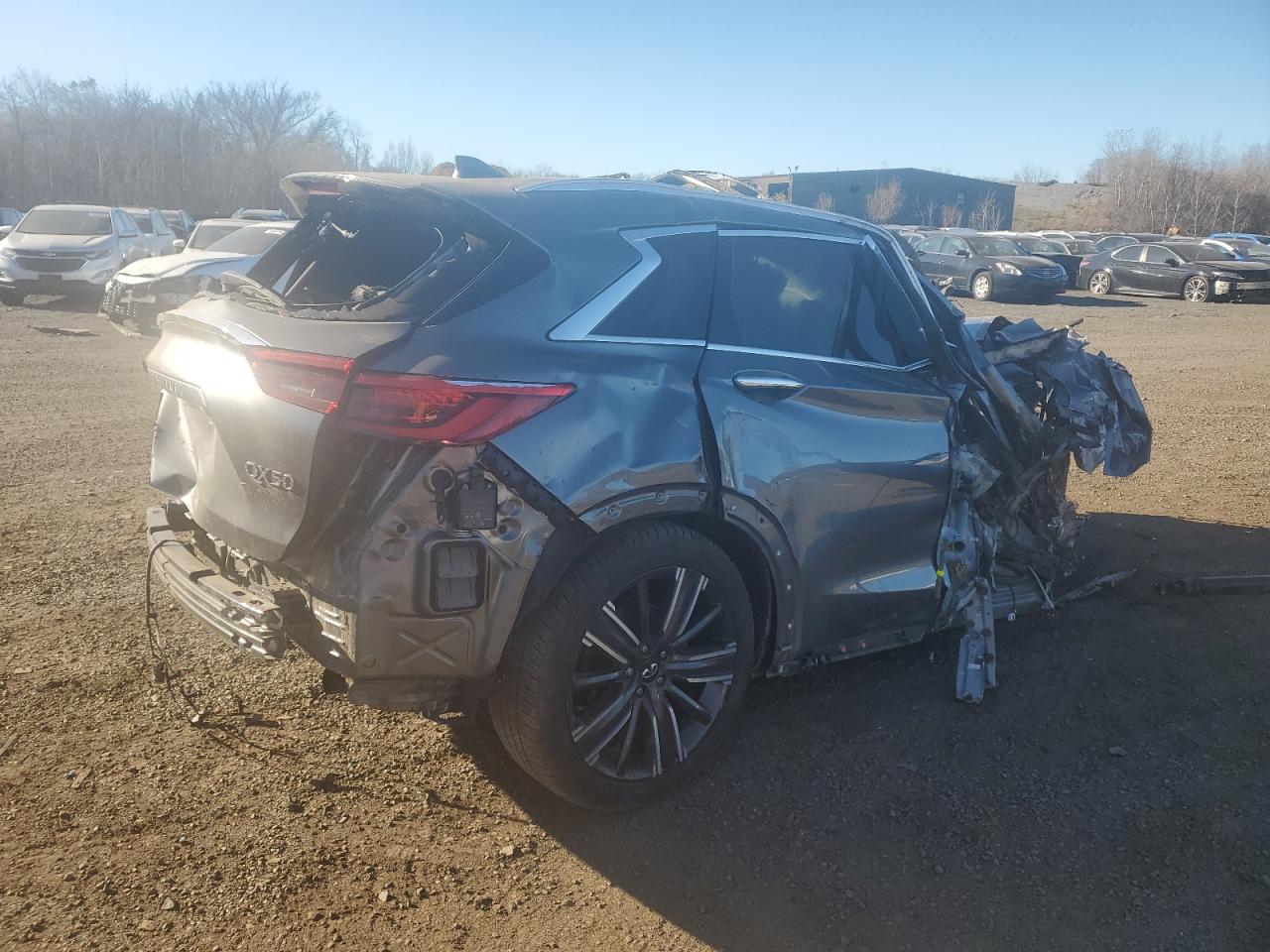 Lot #3034279131 2021 INFINITI QX50 LUXE