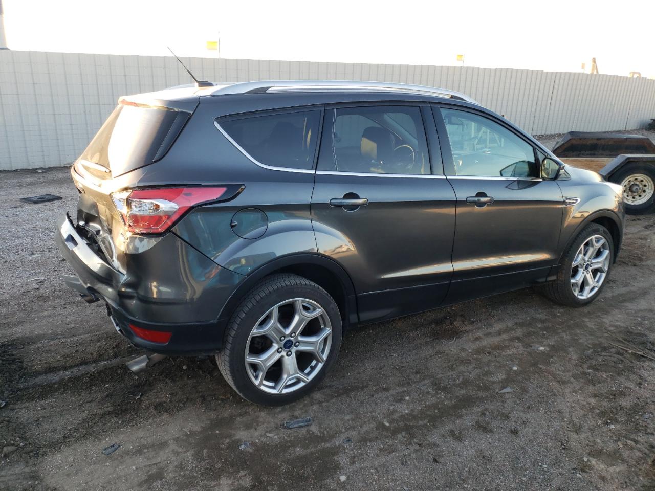 Lot #3024915365 2017 FORD ESCAPE TIT