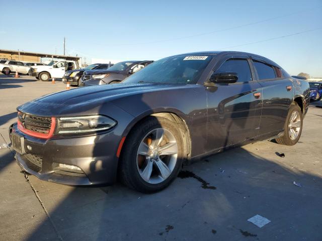 DODGE CHARGER SX 2017 gray  flexible fuel 2C3CDXHG9HH559229 photo #1