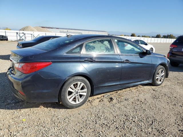 HYUNDAI SONATA GLS 2014 blue sedan 4d gas 5NPEB4AC9EH907145 photo #4