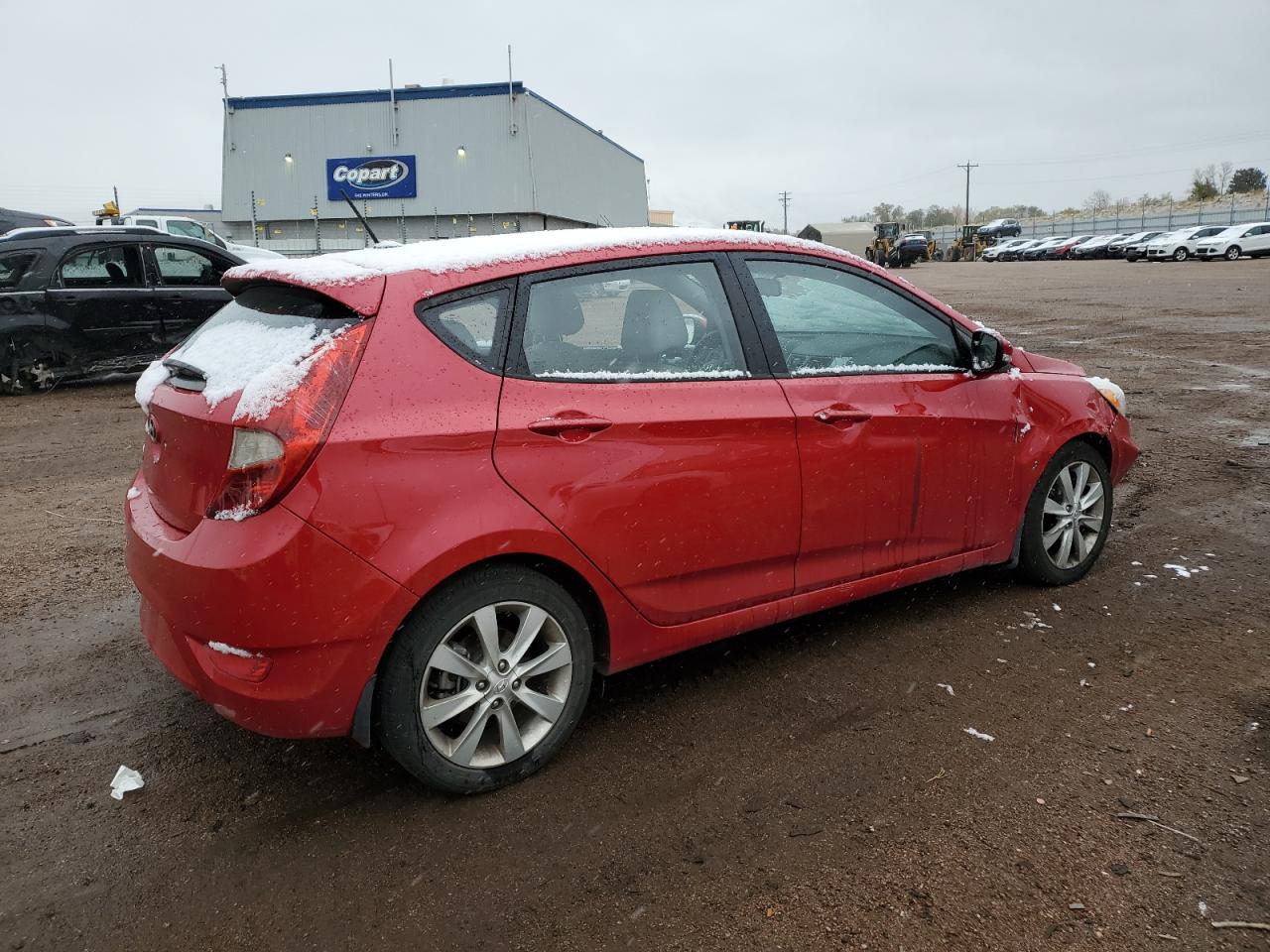 Lot #2974796127 2014 HYUNDAI ACCENT GLS