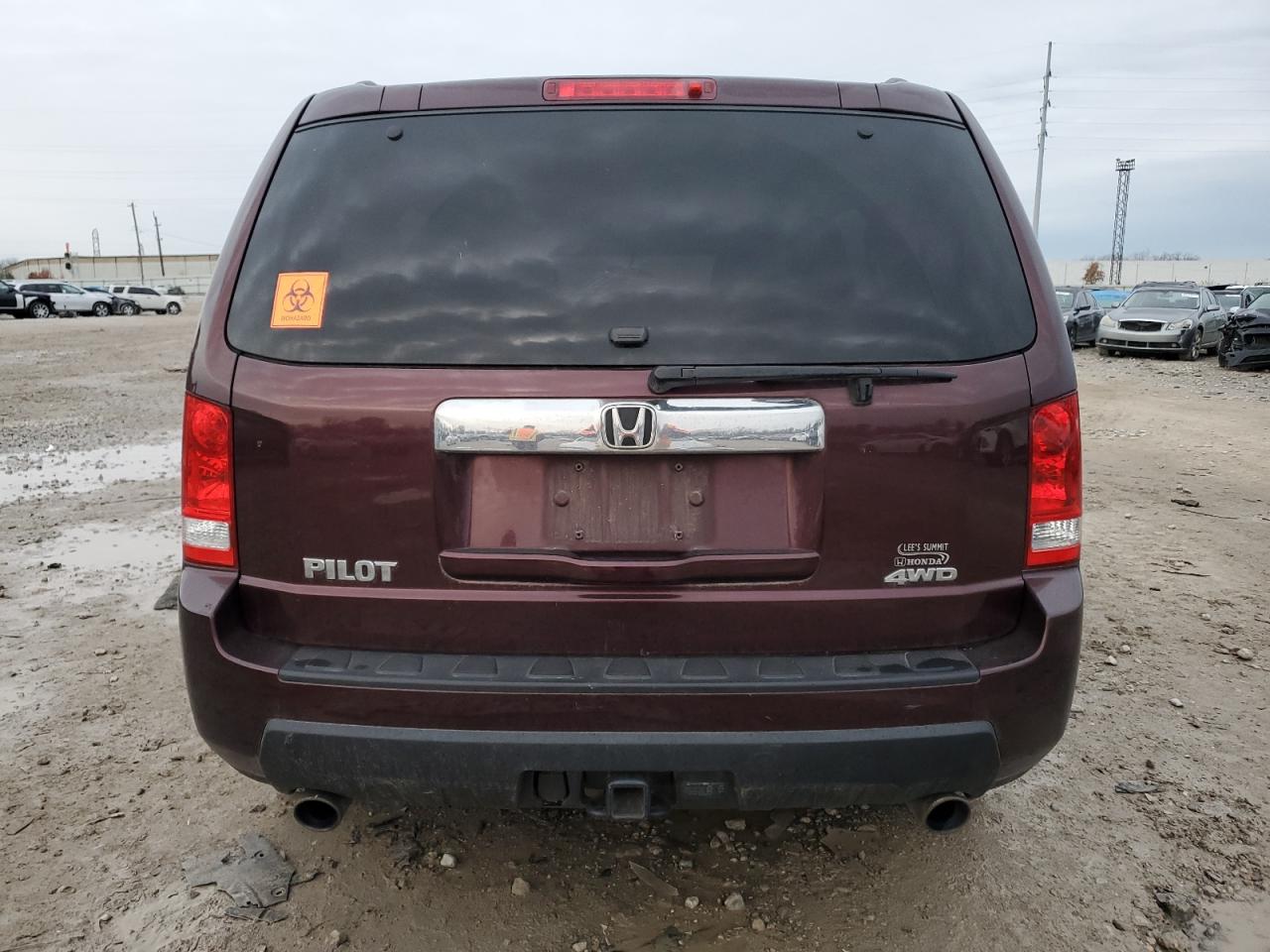 Lot #3049496702 2011 HONDA PILOT EX