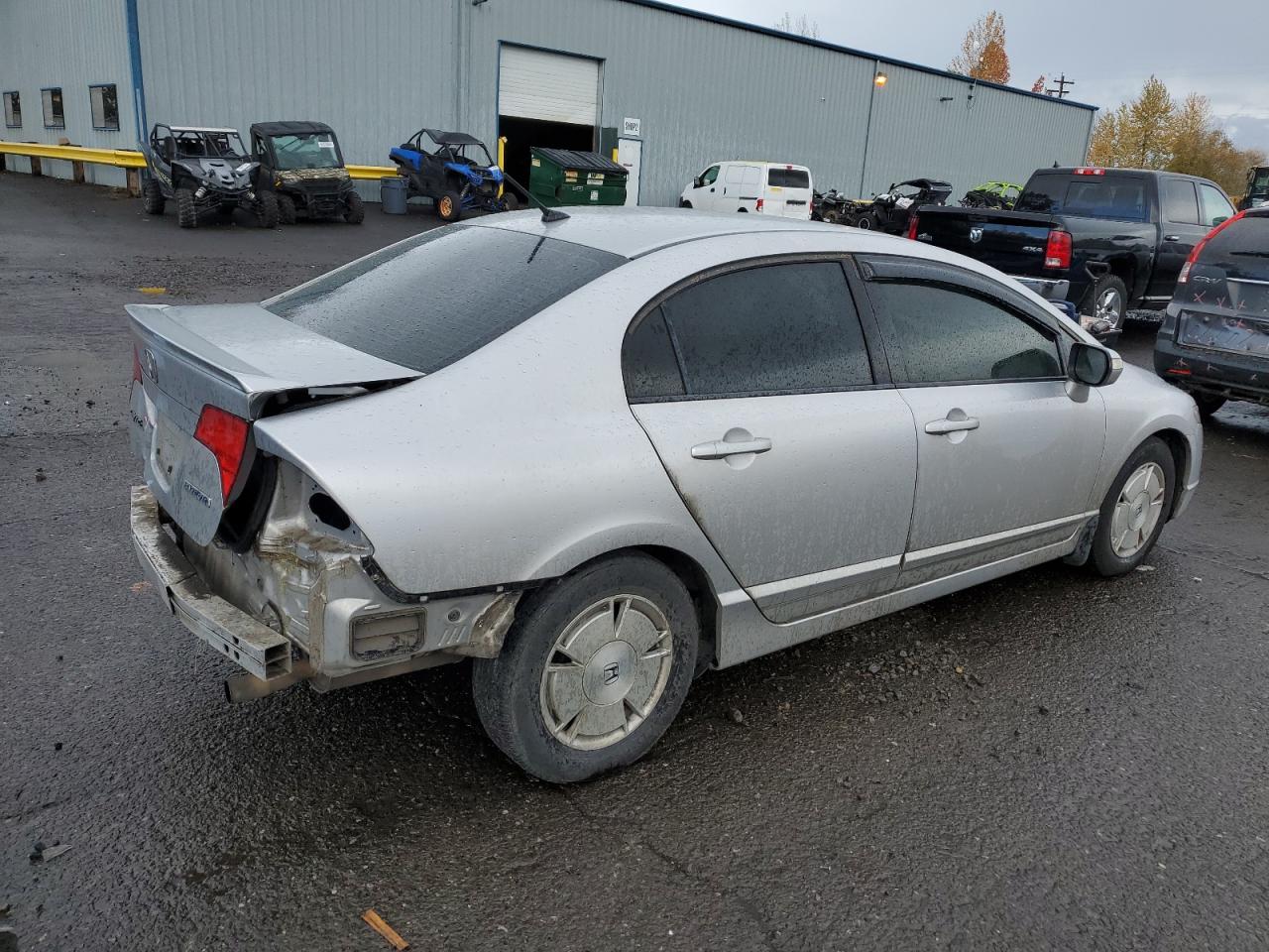 Lot #2986687132 2008 HONDA CIVIC HYBR