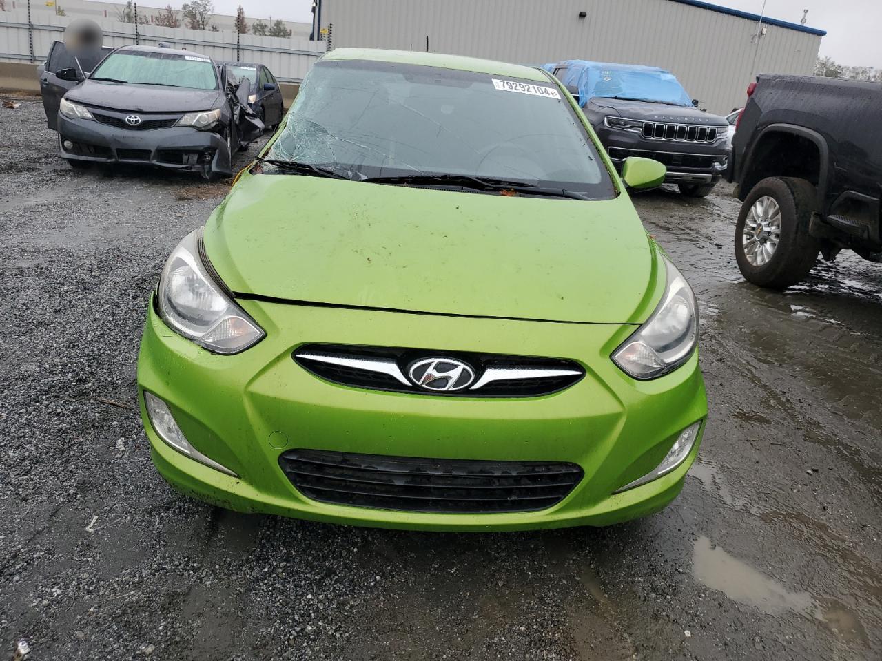 Lot #2972206171 2012 HYUNDAI ACCENT GLS