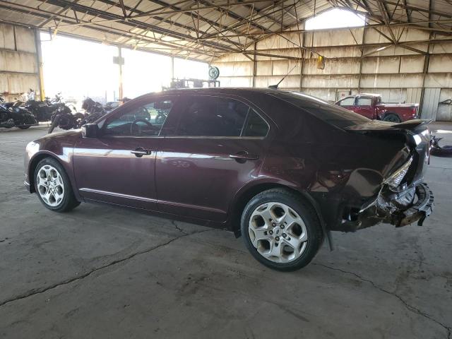 FORD FUSION SE 2011 burgundy  gas 3FAHP0HA4BR176442 photo #3