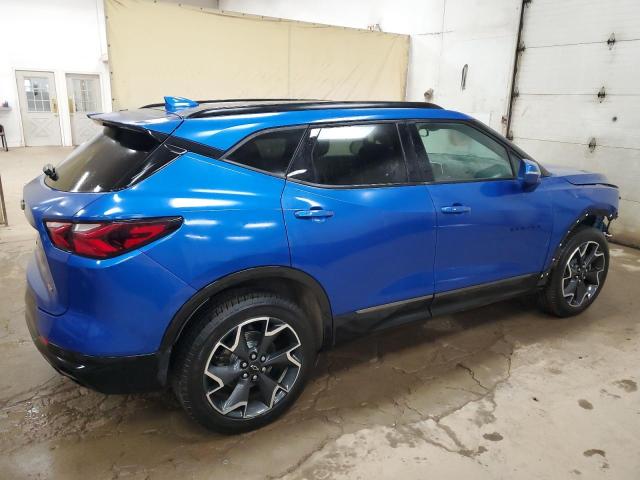 CHEVROLET BLAZER RS 2019 blue  gas 3GNKBERS2KS551991 photo #4