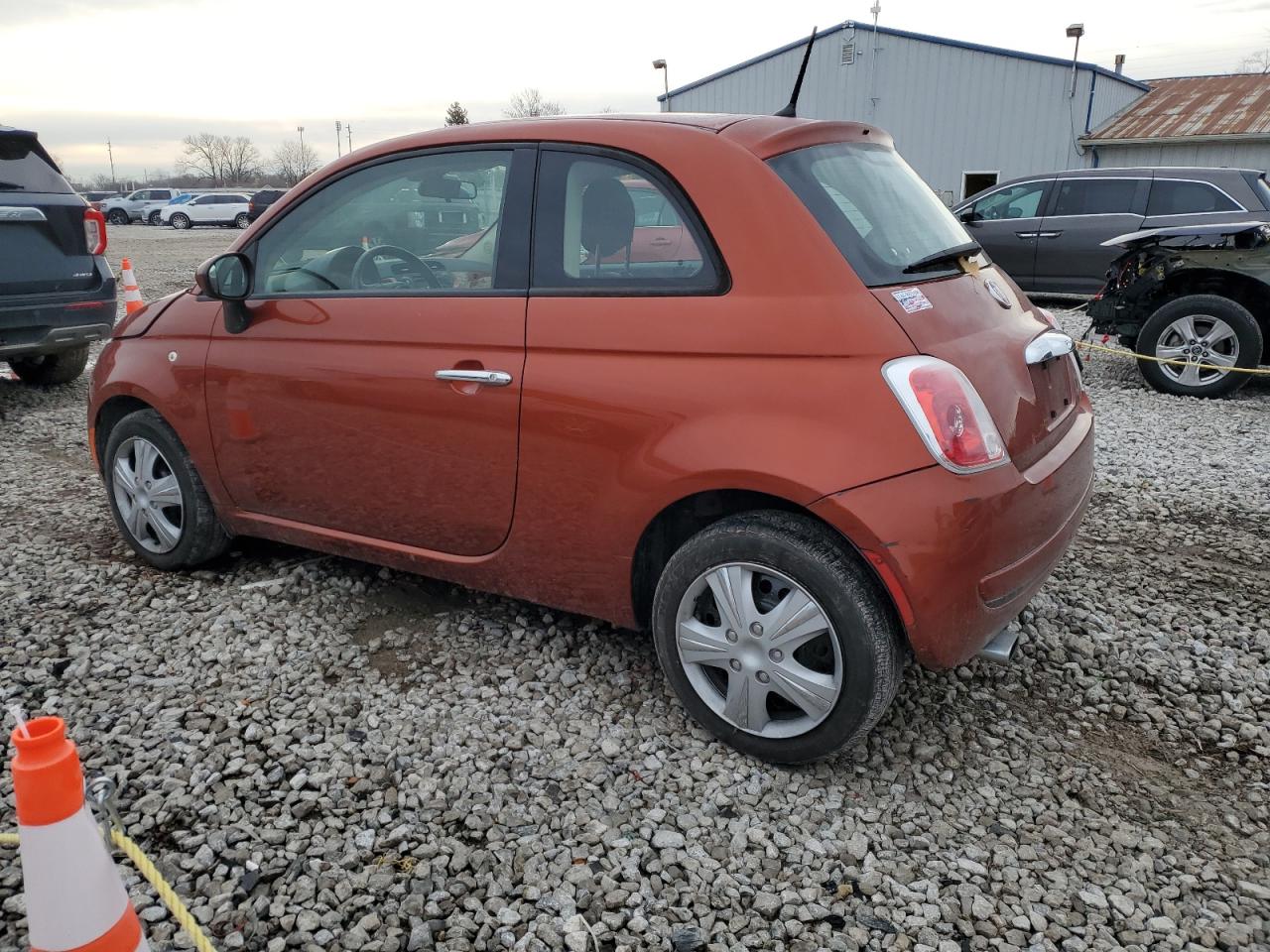 Lot #3009099510 2015 FIAT 500 POP