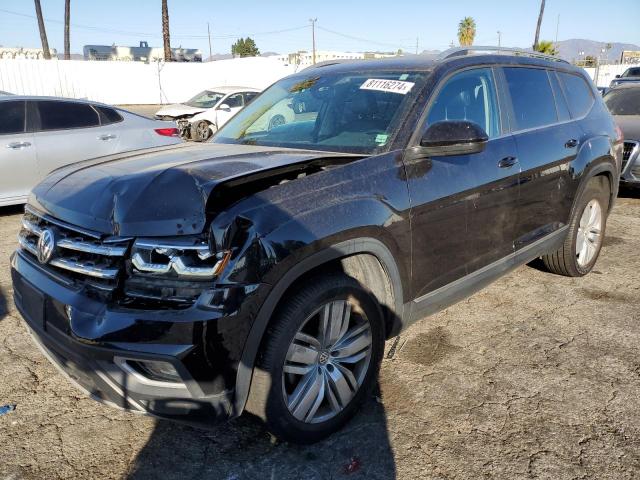 VOLKSWAGEN ATLAS SEL 2019 black  gas 1V2ER2CA4KC554492 photo #1