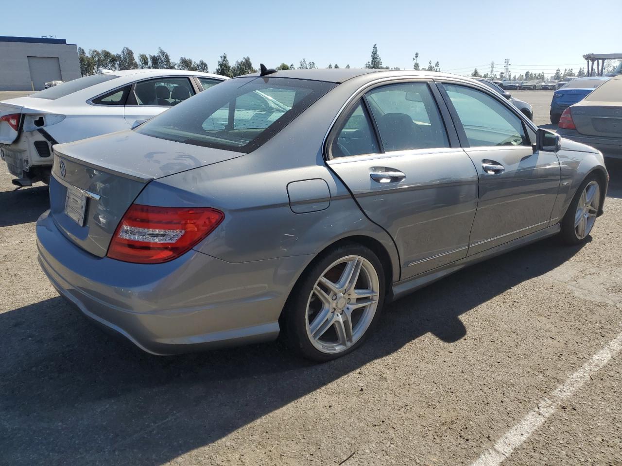 Lot #2996631528 2012 MERCEDES-BENZ C-CLASS