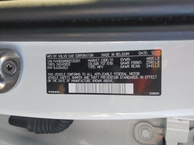 2022 VOLVO XC40 T5 R- - YV4162UM0N2725201
