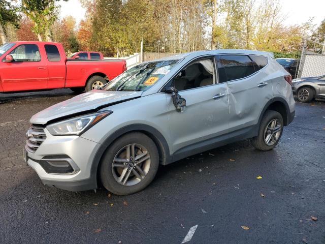 HYUNDAI SANTA FE S 2017 silver  gas 5XYZTDLB8HG459687 photo #1