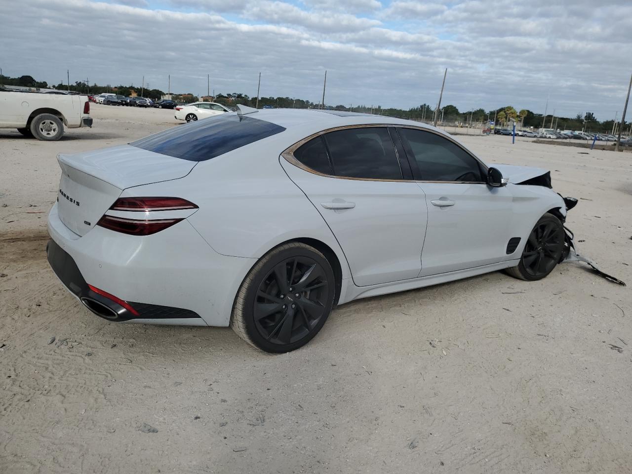 Lot #3050555104 2022 GENESIS G70 BASE