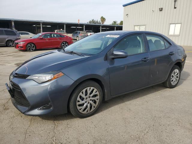 TOYOTA COROLLA L 2017 charcoal  gas 2T1BURHE1HC763423 photo #1