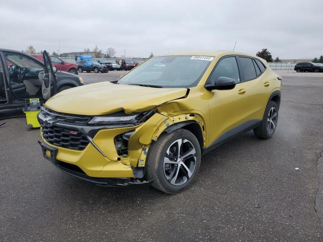 CHEVROLET TRAX 1RS 2024 yellow  gas KL77LGE29RC016232 photo #1