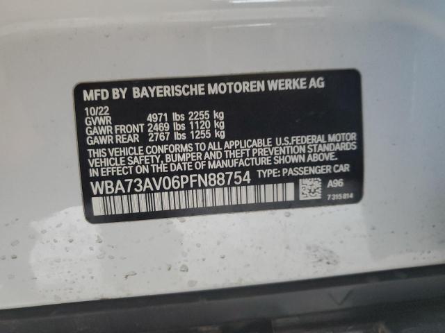 VIN WBA73AV06PFN88754 2023 BMW 4 SERIES no.13