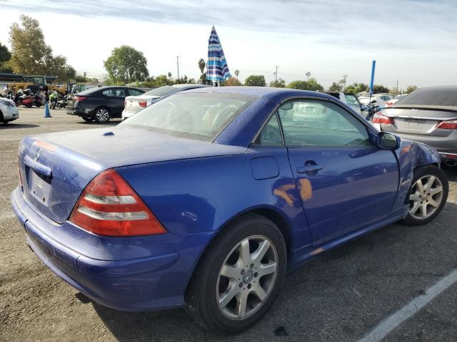 MERCEDES-BENZ SLK 230 KO 2001 blue  gas WDBKK49F11F229866 photo #4