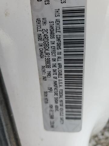 2018 DODGE GRAND CARA - 2C4RDGBGXJR199838