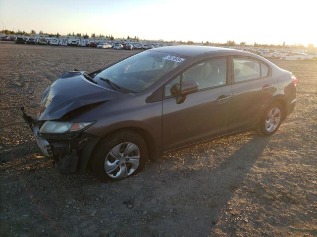 VIN 19XFB2F52FE257504 2015 HONDA CIVIC no.1