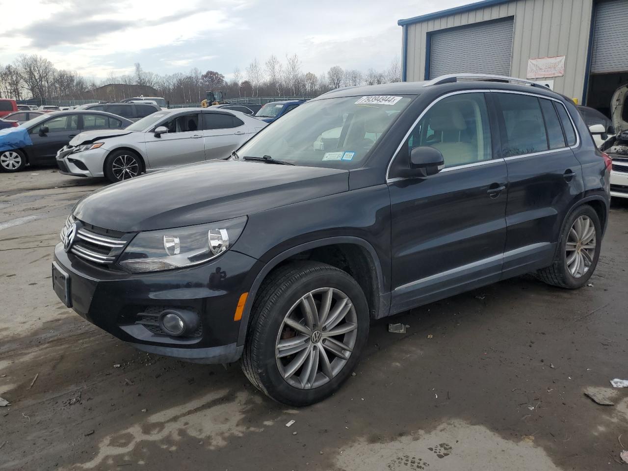 Lot #2979426691 2013 VOLKSWAGEN TIGUAN S