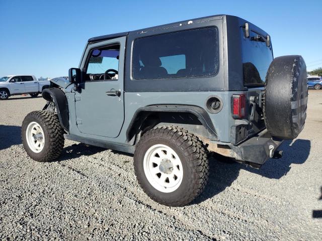 JEEP WRANGLER S 2015 gray  flexible fuel 1C4AJWAG0FL501302 photo #3