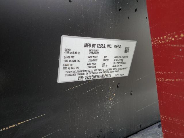 2024 TESLA CYBERTRUCK 7G2CEHEE6RA021073