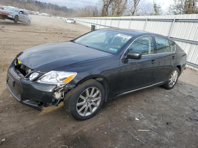 LEXUS GS 350 2007 black  gas JTHCE96S170006796 photo #1