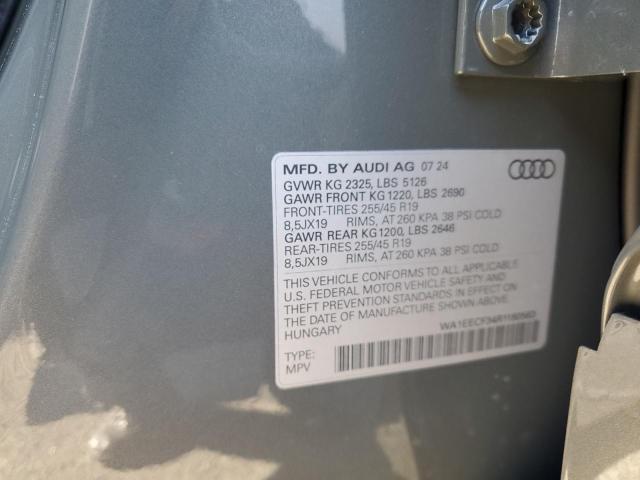 2024 AUDI Q3 PREMIUM - WA1EECF34R1180563