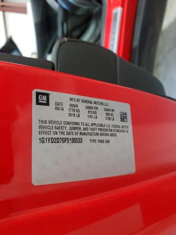 2015 CHEVROLET CORVETTE S - 1G1YD2D76F5106533