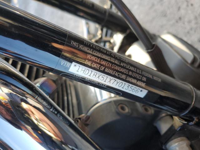 2007 HARLEY-DAVIDSON FLSTF 1HD1BX51X7Y013566