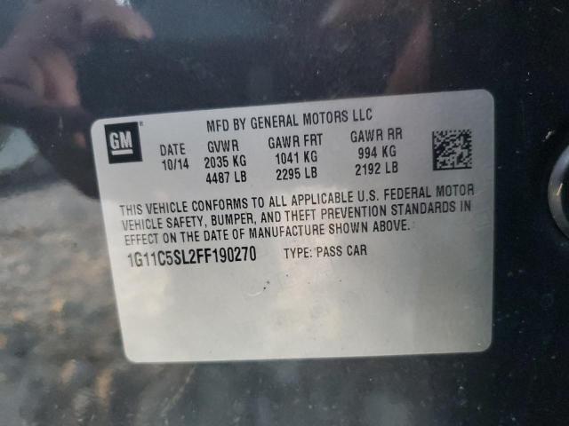 2015 CHEVROLET MALIBU 1LT - 1G11C5SL2FF190270