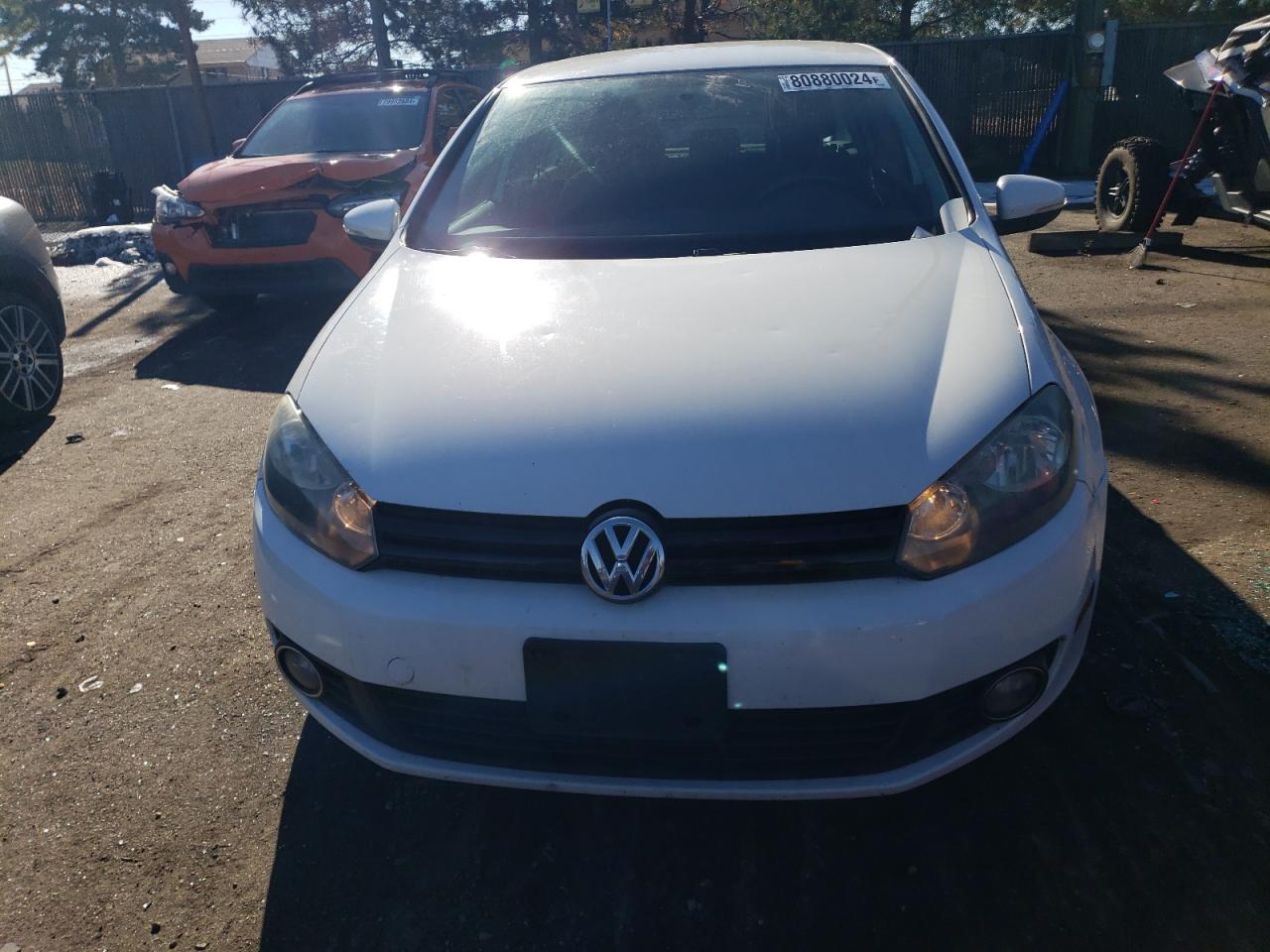 Lot #3021091213 2012 VOLKSWAGEN GOLF