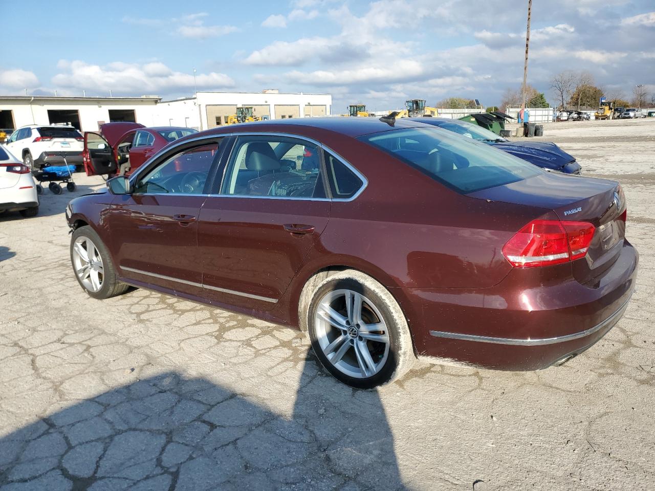 Lot #3024176856 2014 VOLKSWAGEN PASSAT SEL