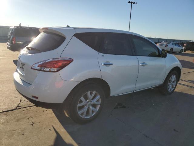 NISSAN MURANO S 2012 white  gas JN8AZ1MUXCW119015 photo #4