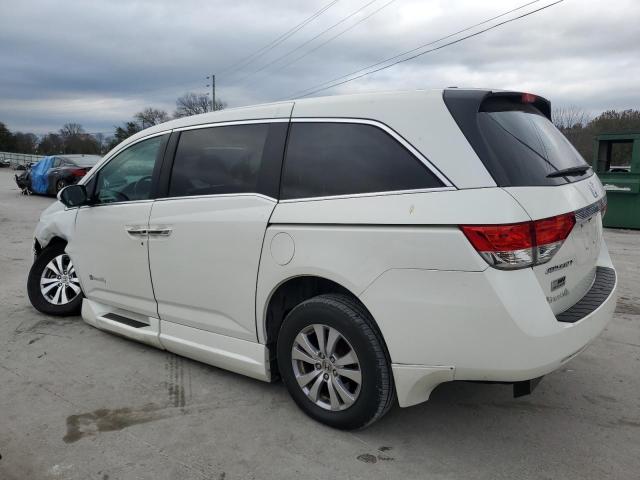 HONDA ODYSSEY EX 2015 white  gas 5FNRL5H66FB078538 photo #3