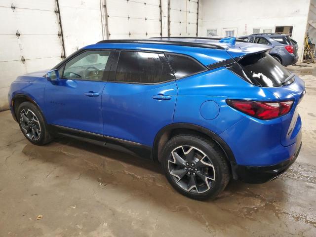 CHEVROLET BLAZER RS 2019 blue  gas 3GNKBERS2KS551991 photo #3