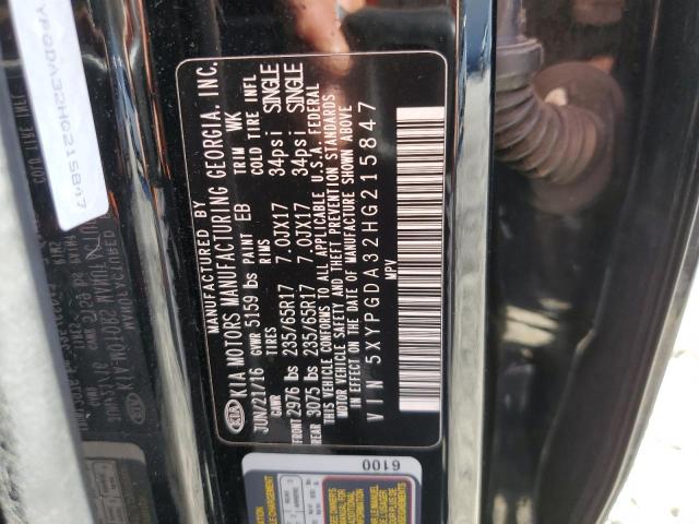 2017 KIA SORENTO LX - 5XYPGDA32HG215847