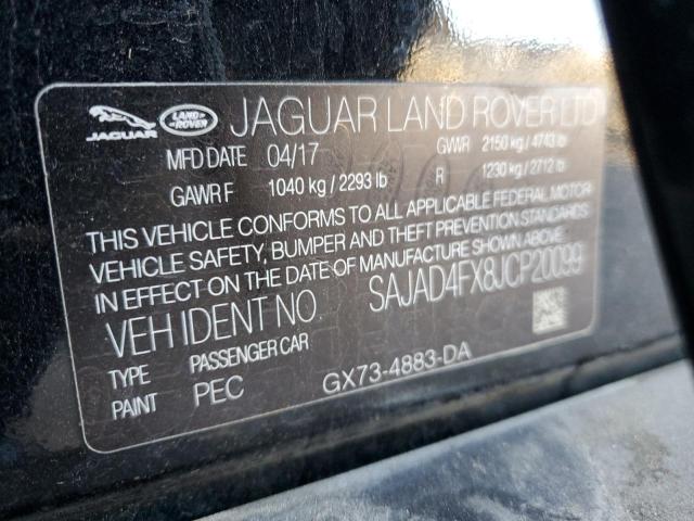 2018 JAGUAR XE PREMIUM SAJAD4FX8JCP20099