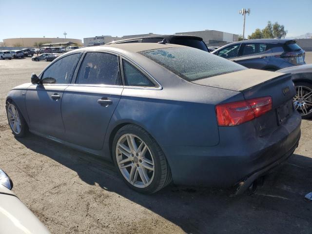 AUDI A6 2012 blue sedan 4d gas WAUBGAFC3CN030416 photo #3