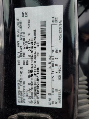 2018 FORD F150 SUPER - 1FTEW1EG4JKF78656