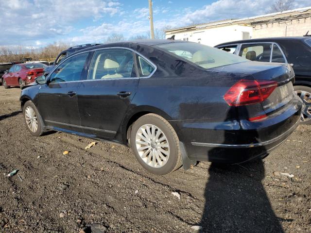 VOLKSWAGEN PASSAT SE 2017 black  gas 1VWBT7A34HC016422 photo #3