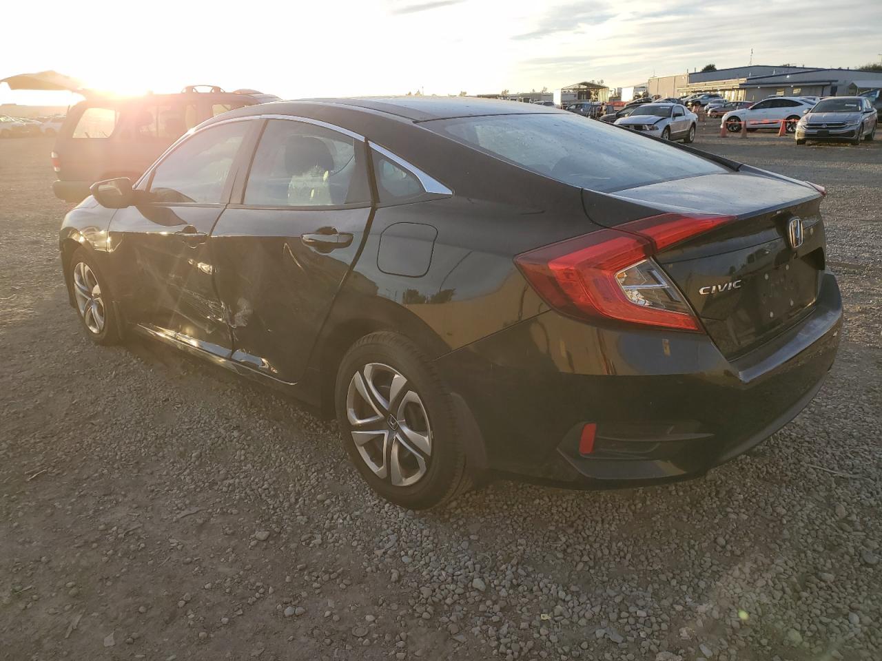 Lot #3033046009 2018 HONDA CIVIC LX