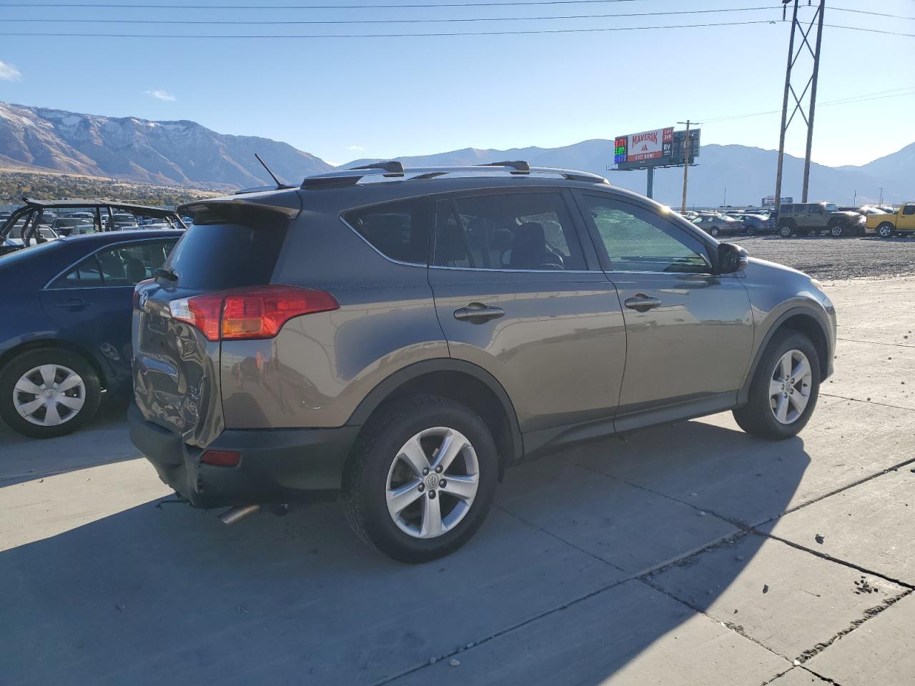 Lot #3024715575 2014 TOYOTA RAV4 XLE