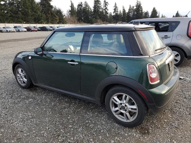 MINI COOPER 2012 green  gas WMWSU3C52CT257876 photo #3